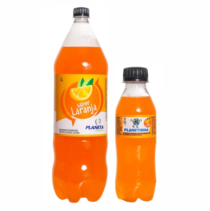 Refrigerante Planetinha sabor Laranja